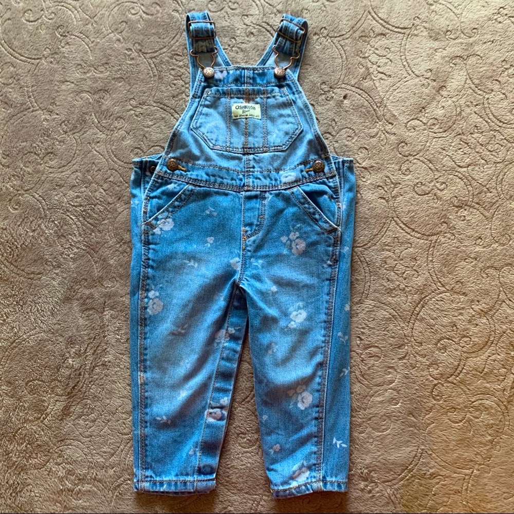 Baby Girl OshKosh B’gosh Denim Overalls